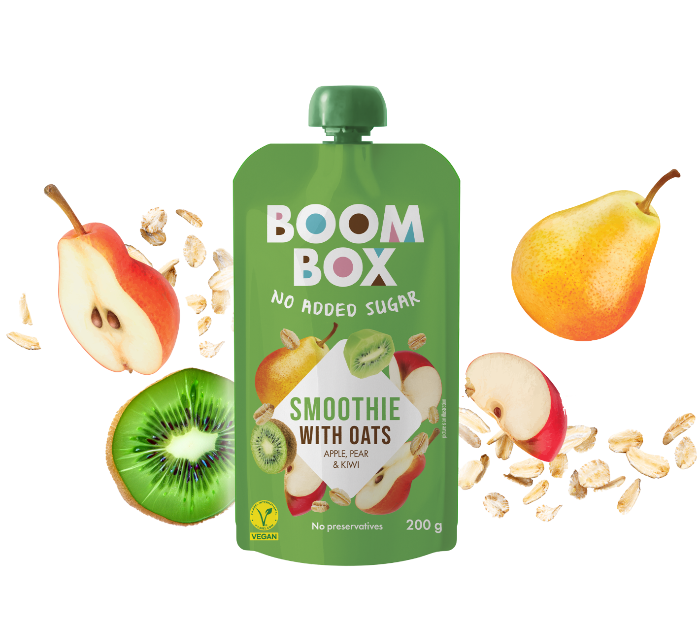 smoothie kruska kivi jabuka